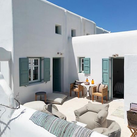 Mykonian Style W Shared Pool Houses & Nighttime Security Guard Ornos  Exterior foto